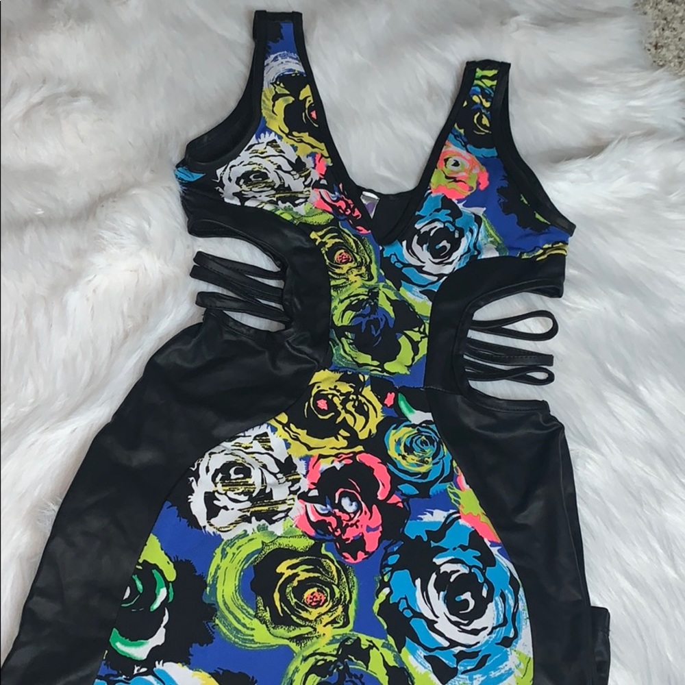 Multi Color Party Dress Size Small